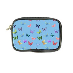 Multicolored Butterflies Whirl Coin Purse by SychEva