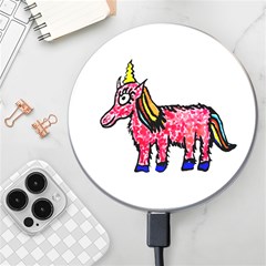 Unicorn Sketchy Style Drawing Wireless Charger by dflcprintsclothing