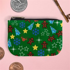 Gingy Green Mini Coin Purse by NerdySparkleGoth