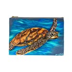 Sea Turtle  Cosmetic Bag (Large) Front