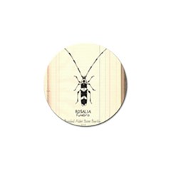 Banded Alder Borer  Golf Ball Marker (4 Pack) by Limerence