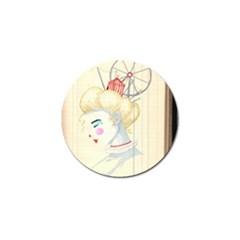 Clown Maiden Golf Ball Marker (4 Pack) by Limerence