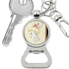 Clown Maiden Bottle Opener Key Chain by Limerence