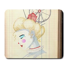 Clown Maiden Large Mousepads by Limerence