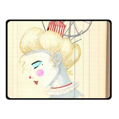 Clown Maiden Fleece Blanket (small) by Limerence