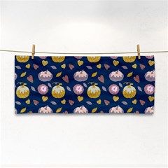 Autumn Pumpkins Hand Towel by SychEva