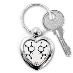 Chirality Key Chain (heart) by Limerence