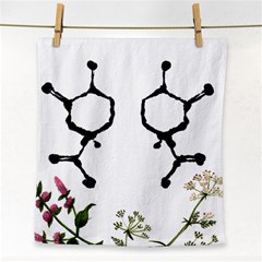 Chirality Face Towel by Limerence