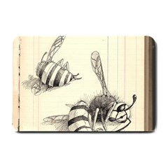 Bees Small Doormat  by Limerence