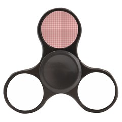 Abstrait Carreaux Rose/blanc Finger Spinner by kcreatif