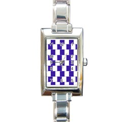 Illusion Blocks Rectangle Italian Charm Watch by Sparkle