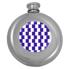 Illusion Blocks Round Hip Flask (5 Oz) by Sparkle