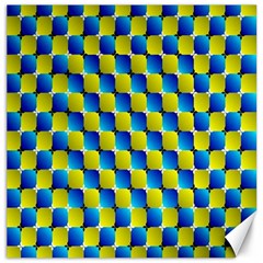 Illusion Waves Pattern Canvas 20  X 20  by Sparkle