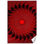 Illusion Waves Pattern Canvas 12  x 18  11.88 x17.36  Canvas - 1