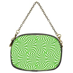 Illusion Waves Pattern Chain Purse (two Sides) by Sparkle