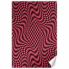 Illusion Waves Pattern Canvas 20  X 30  by Sparkle