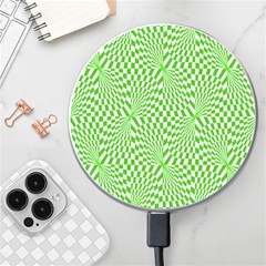 Illusion Waves Pattern Wireless Charger by Sparkle