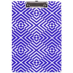 Illusion Waves Pattern A4 Clipboard by Sparkle