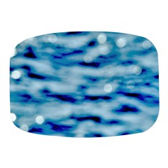 Blue Waves Abstract Series No5 Mini Square Pill Box by DimitriosArt