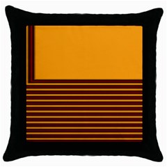 Gradient Throw Pillow Case (black) by Sparkle