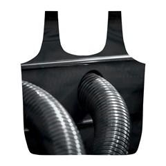 Tubes Of Power Full Print Recycle Bag (l) by DimitriosArt