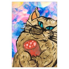 Big Cat Window Curtain (medium 84 ) by Givinglala