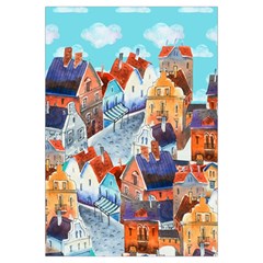 Village Window Curtain (medium 84 ) by Givinglala