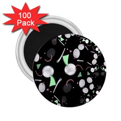 Digital Illusion 2 25  Magnets (100 Pack)  by Sparkle