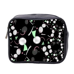 Digital Illusion Mini Toiletries Bag (two Sides) by Sparkle