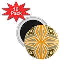 Abstract pattern geometric backgrounds   1.75  Magnets (10 pack)  Front