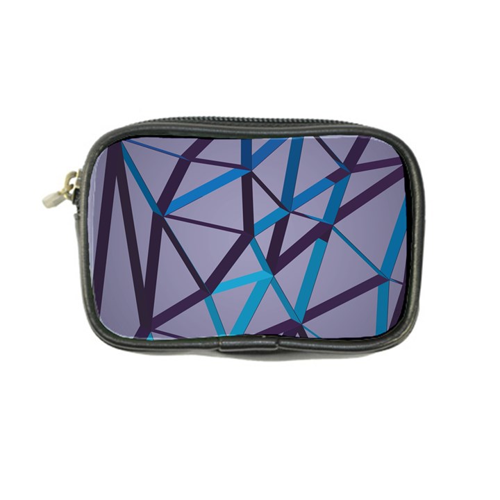 3d Lovely Geo Lines 2 Coin Purse