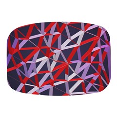 3d Lovely Geo Lines Vii Mini Square Pill Box by Uniqued