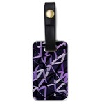 3d Lovely Geo Lines Vi Luggage Tag (one side) Front