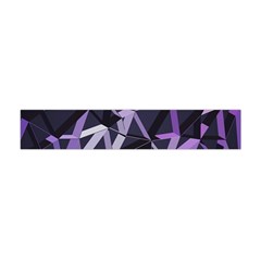 3d Lovely Geo Lines Vi Flano Scarf (mini) by Uniqued