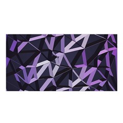 3d Lovely Geo Lines Vi Satin Shawl by Uniqued