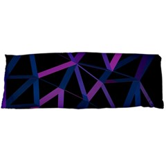 3d Lovely Geo Lines  V Body Pillow Case (dakimakura) by Uniqued