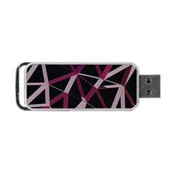 3d Lovely Geo Lines Iii Portable Usb Flash (one Side) by Uniqued