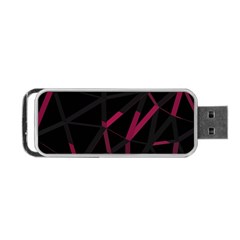 3d Lovely Geo Lines Viii Portable Usb Flash (two Sides) by Uniqued