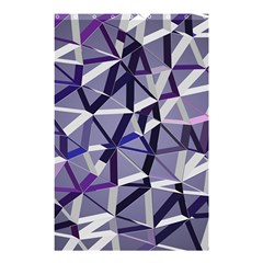 3d Lovely Geo Lines Ix Shower Curtain 48  X 72  (small)  by Uniqued