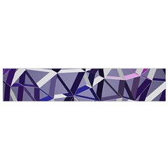 3d Lovely Geo Lines Ix Small Flano Scarf by Uniqued