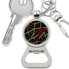 3d Lovely Geo Lines X Bottle Opener Key Chain by Uniqued