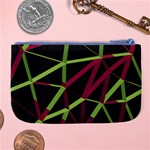 3D Lovely GEO Lines X Large Coin Purse Back