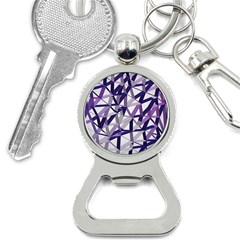 3d Lovely Geo Lines X Bottle Opener Key Chain by Uniqued