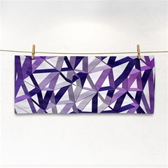 3d Lovely Geo Lines X Hand Towel by Uniqued