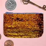 Gold Waves Flow Series 1 Large Coin Purse Front