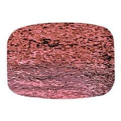 Pink  Waves Flow Series 2 Mini Square Pill Box by DimitriosArt