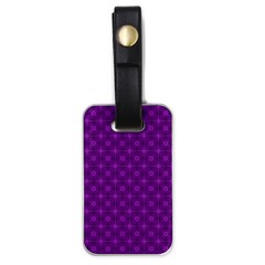 Digital Illusion Luggage Tag (one Side) by Sparkle