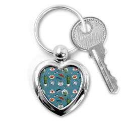 Fashionable Office Supplies Key Chain (heart) by SychEva