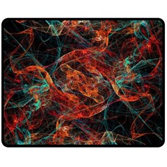 Fractal Fleece Blanket (medium)  by Sparkle