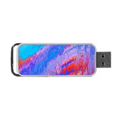 Fractal Portable Usb Flash (one Side) by Sparkle